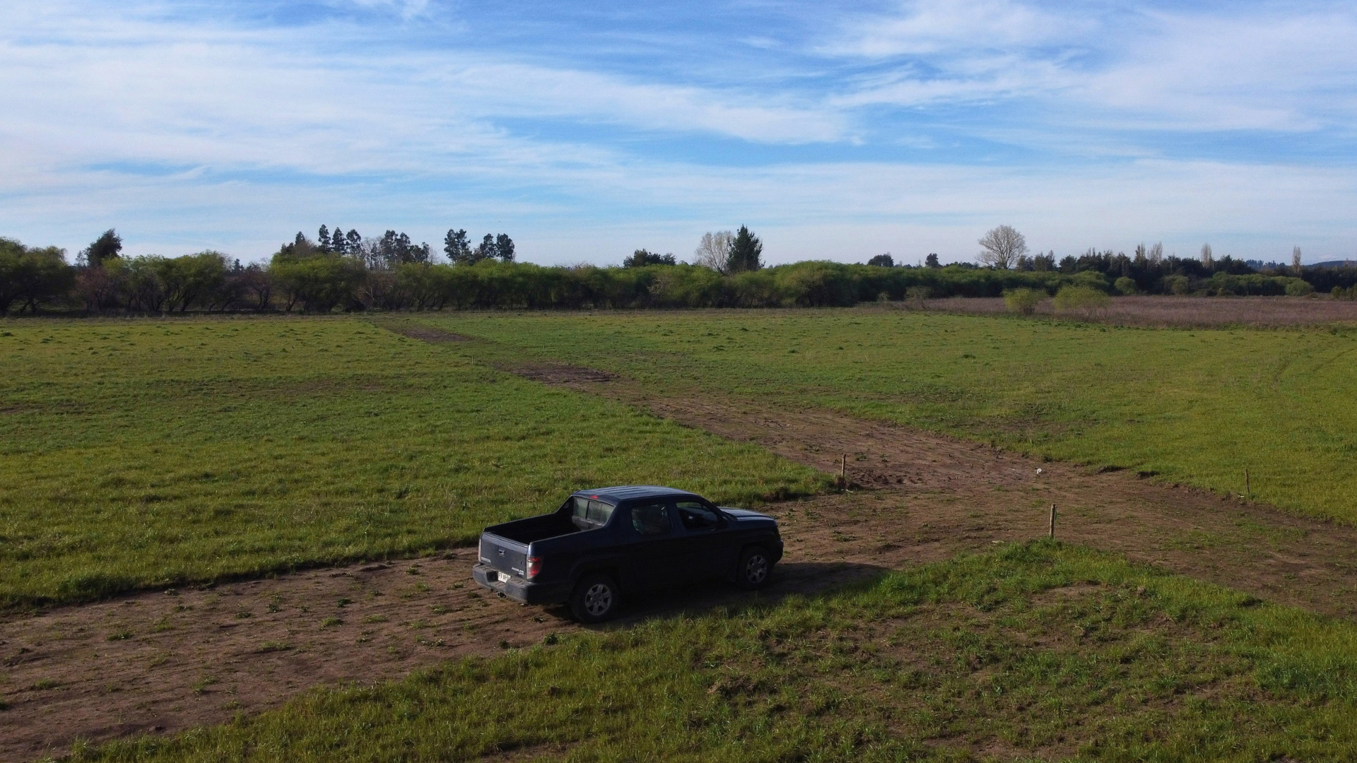 Vista del terreno en Valle de Mañil
